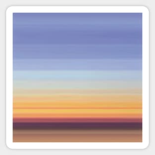 Sunset Blur Sticker